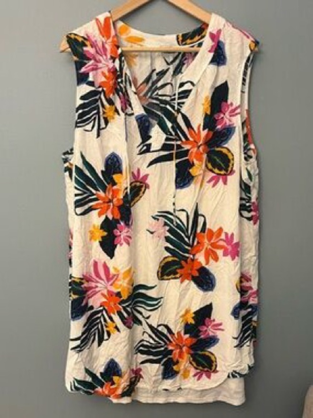 Floral Sleeveless Women’s Dress